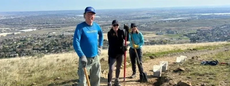 Friends of Badger Mtn trail work 2023